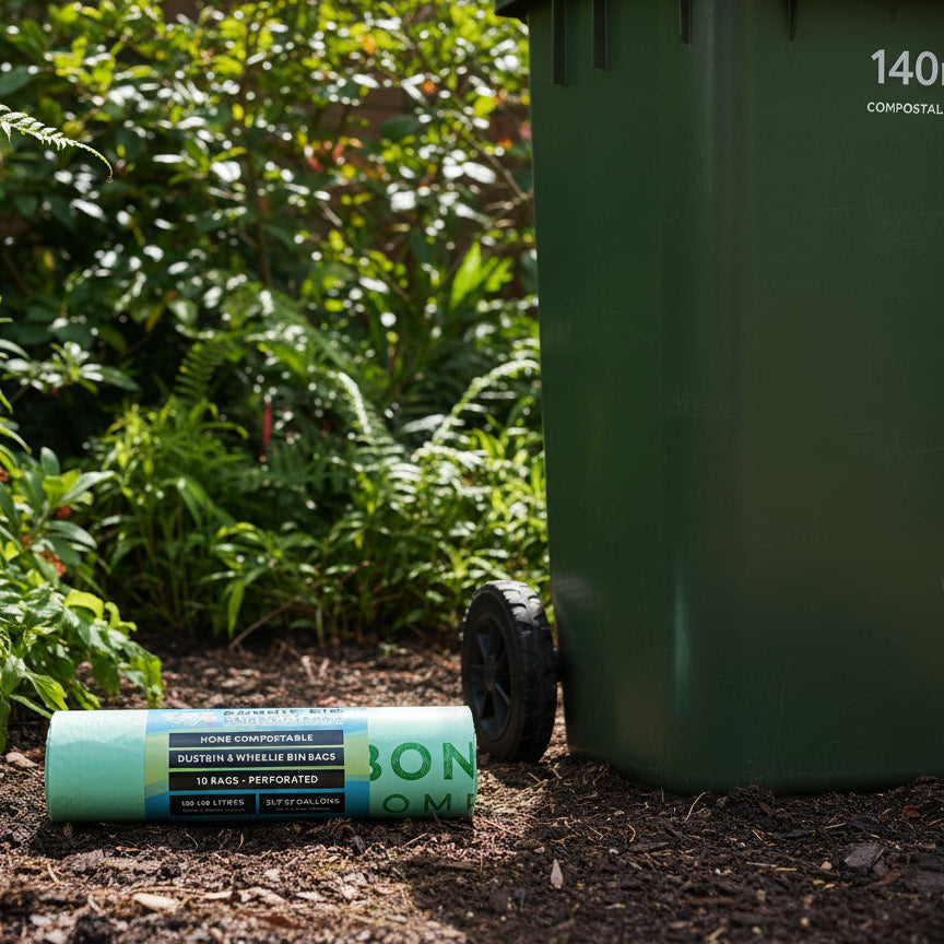 120-140L Compostable Garbage & Wheelie Bin Bags