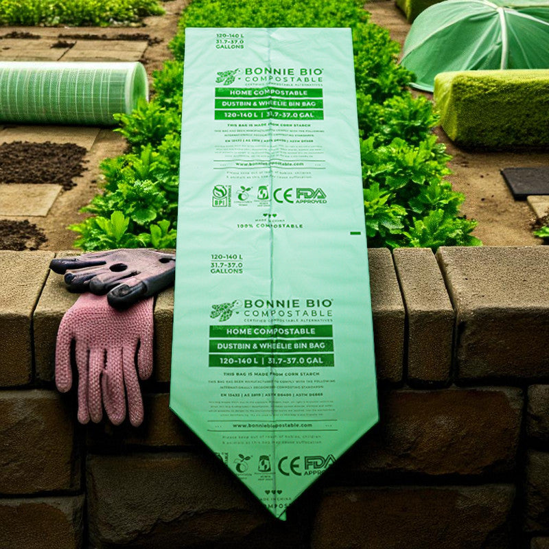 120-140L Compostable Garbage & Wheelie Bin Bags