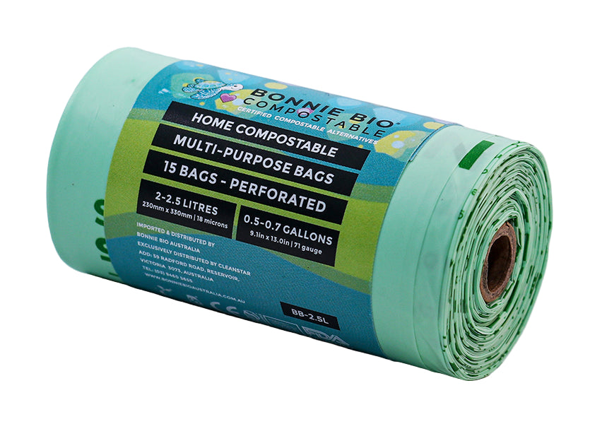 2-2.5L Compostable Dog Poop Bags for Dispenser