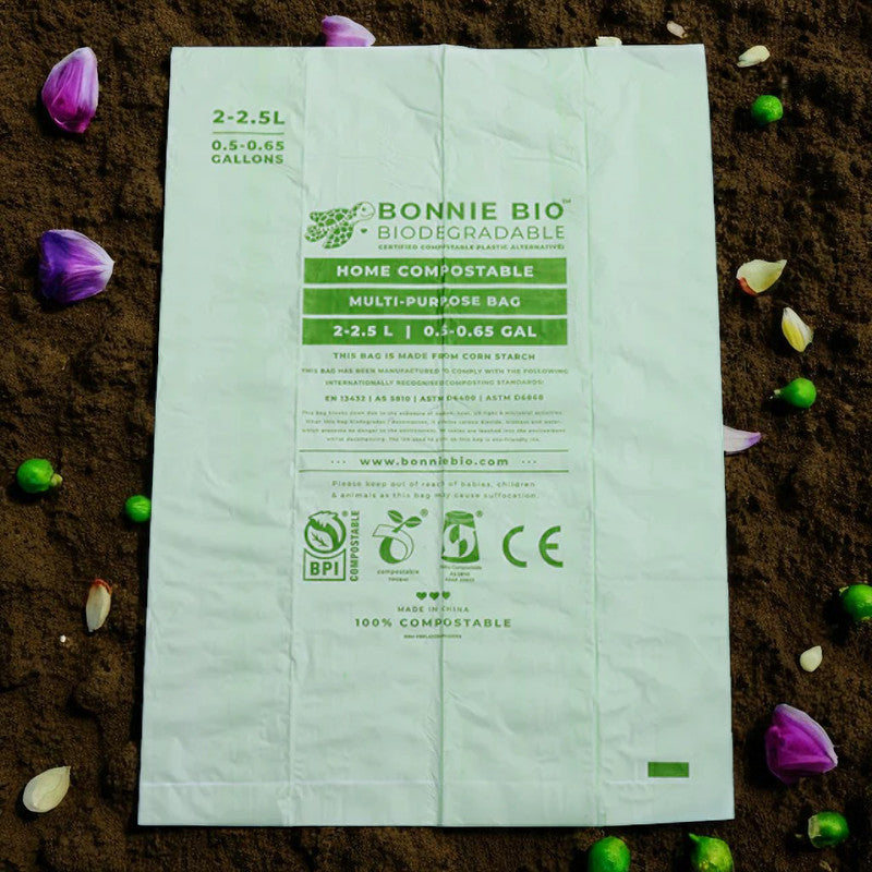 2-2.5L Compostable Dog Poop Bags for Dispenser