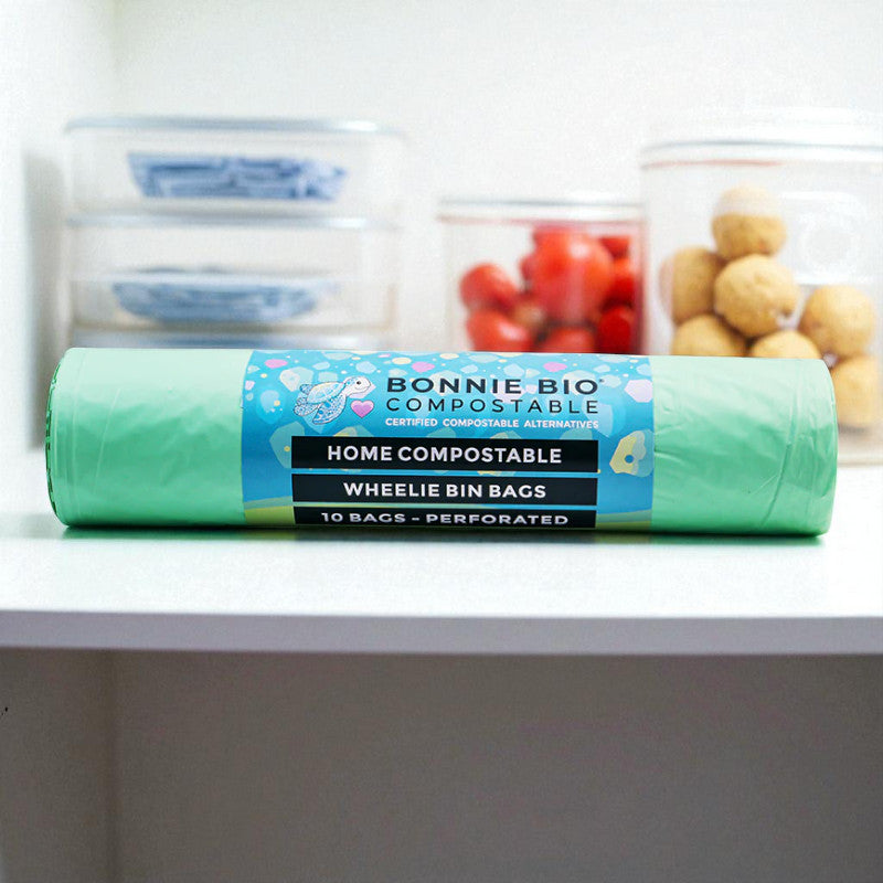 240L Compostable Garbage & Wheelie Bin Bags