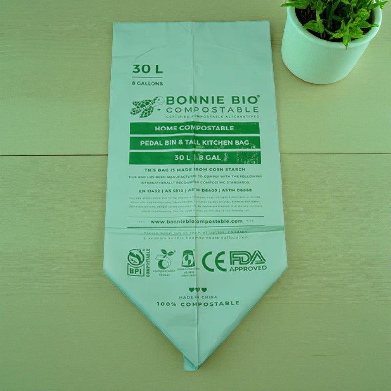 30L Compostable Bin & Rubbish Bags
