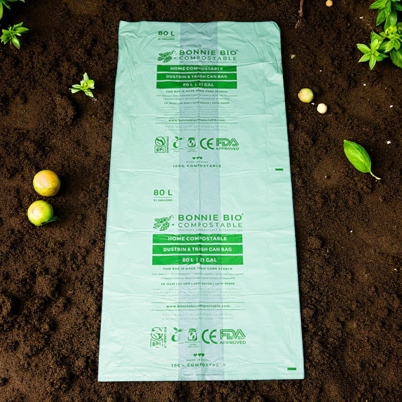 80L Compostable Garbage Bags