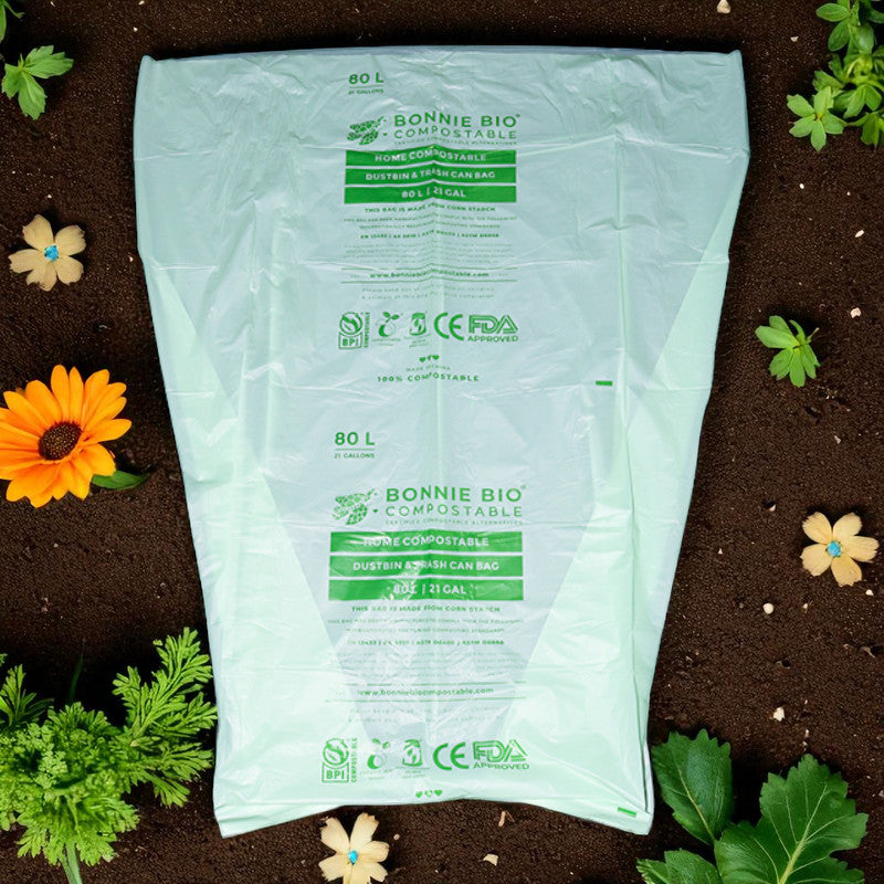80L Compostable Garbage Bags