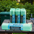 240L Compostable Garbage & Wheelie Bin Bags