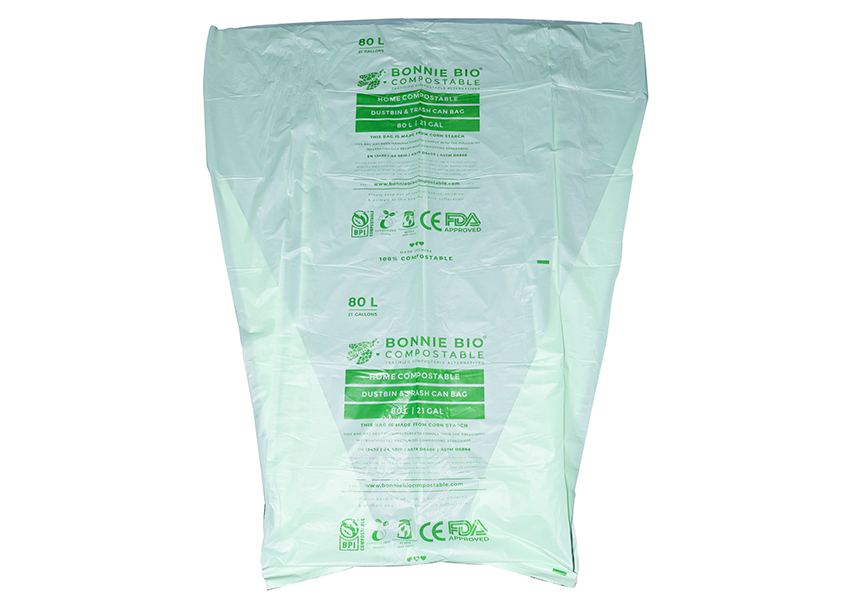 80L Compostable Garbage Bags – 20 Roll Box (10 Bags Per Roll) - Image 5