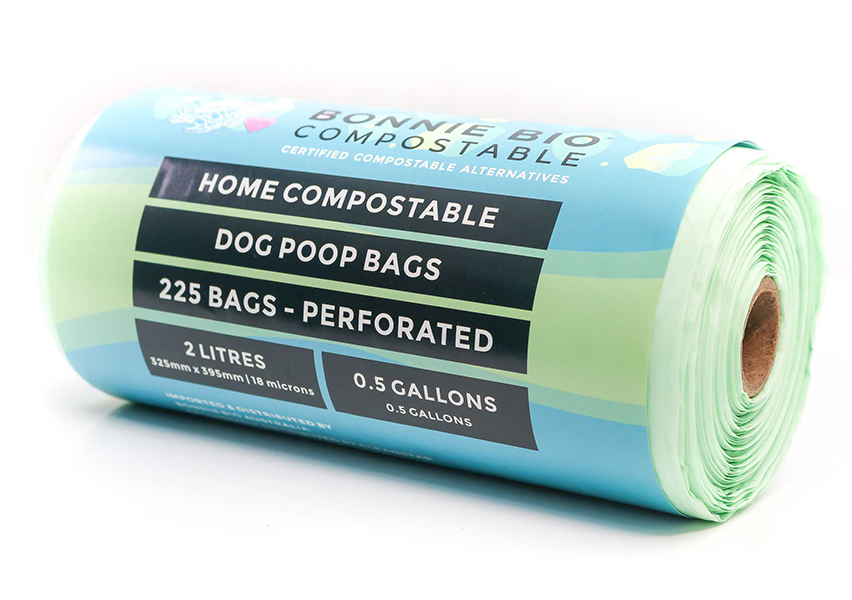 2L Compostable Dog Poop Bags – 9 Roll Box (225 Bags Per Roll) - Image 3