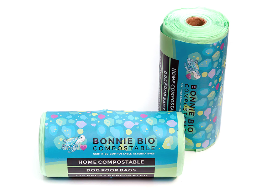 2L Compostable Dog Poop Bags – 9 Roll Box (225 Bags Per Roll) - Image 2